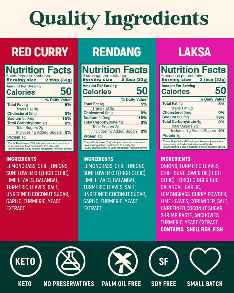 Curry Paste Trio