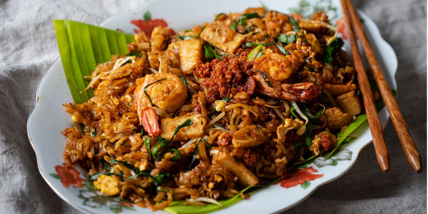 Char Kuey Teow (Stir Fried Rice Noodles)