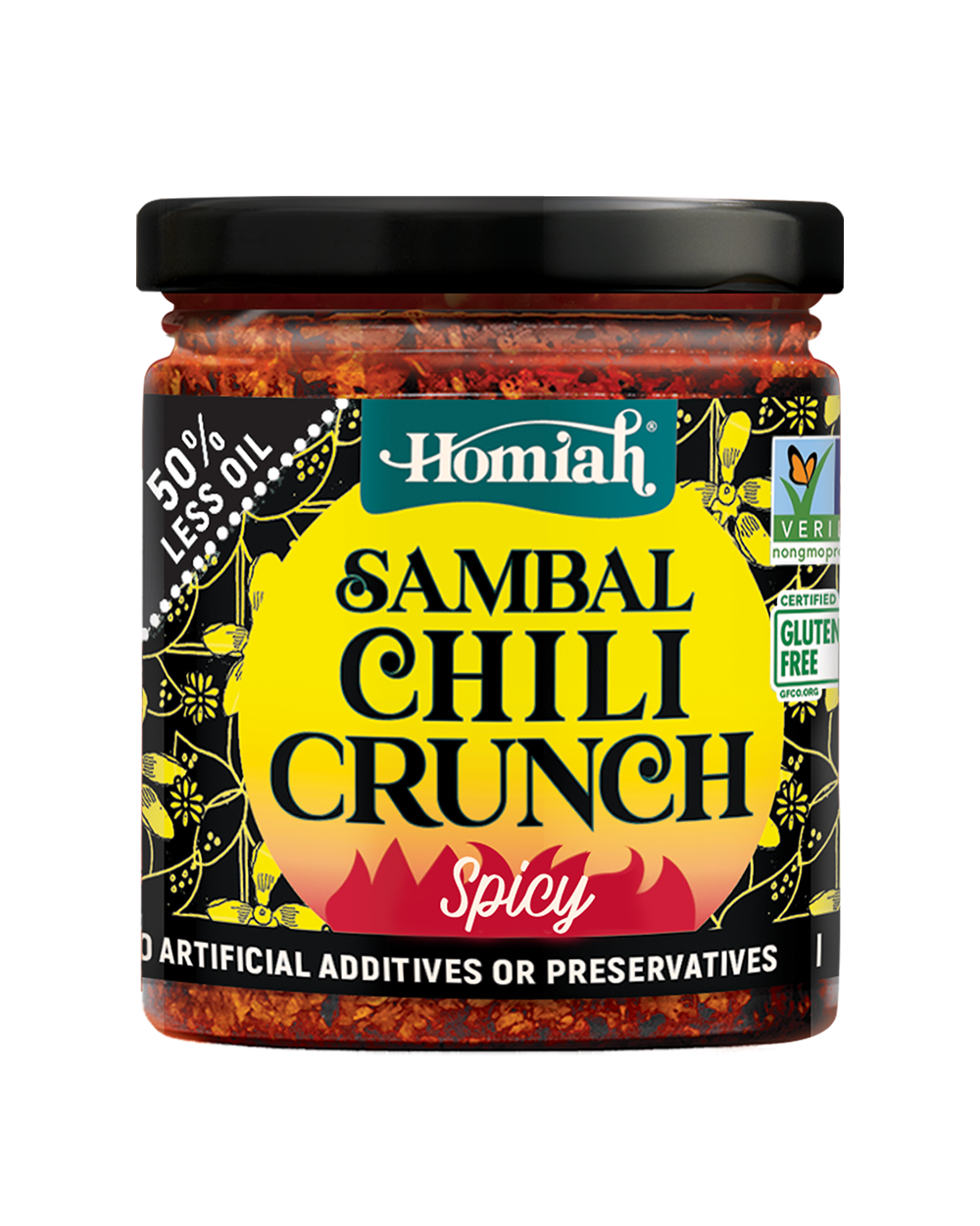 Sambal Chili Crunch, Spicy