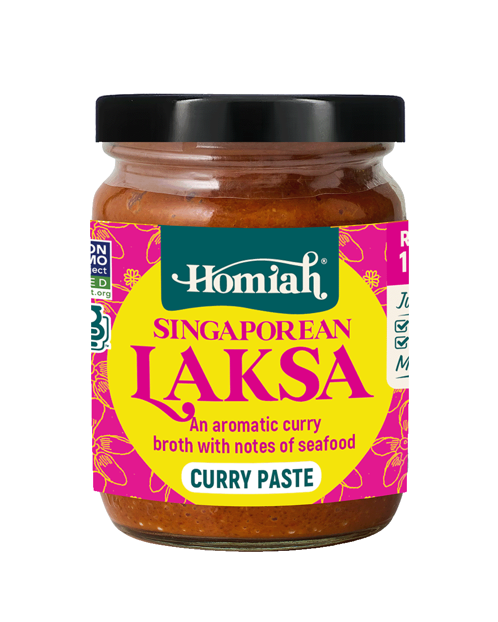 Laksa Curry Paste 4oz (Jar)