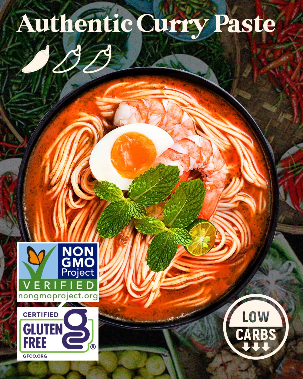 Laksa Curry Paste 4oz (Jar)