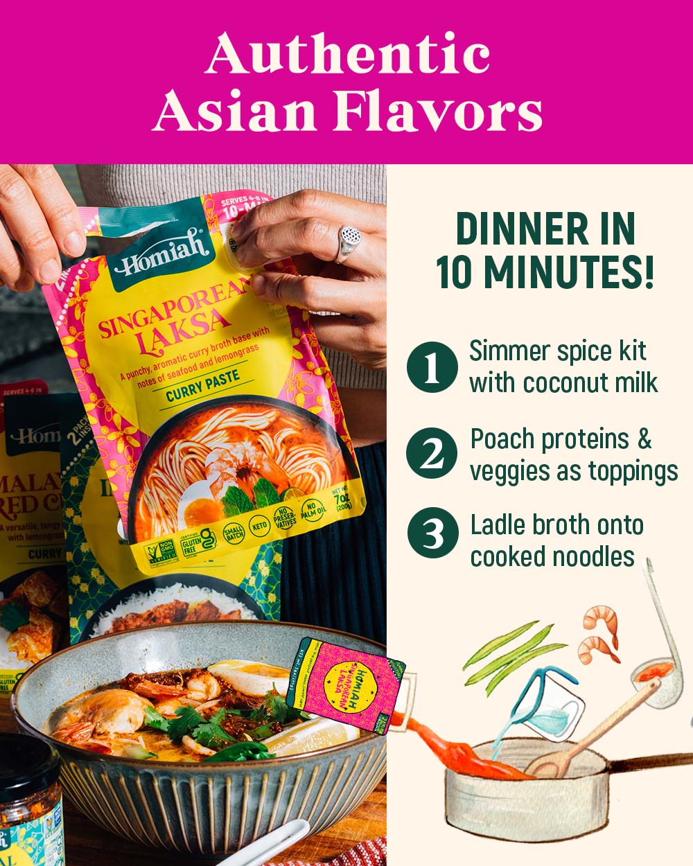 BUNDLE] Laksa - 3 Pack