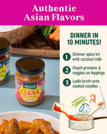 Laksa Curry Paste 4oz (Jar)