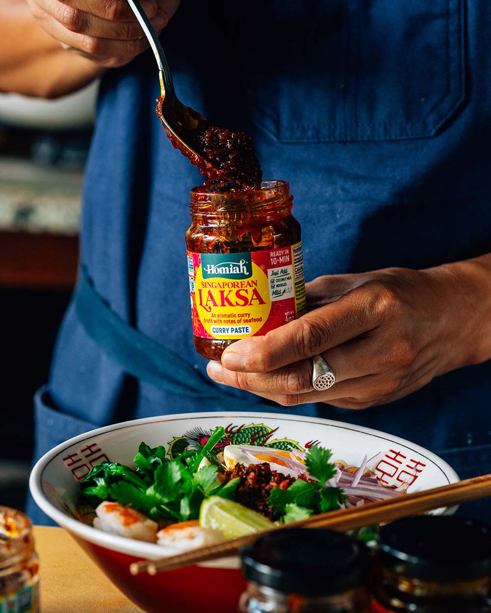 Laksa Curry Paste 4oz (Jar)