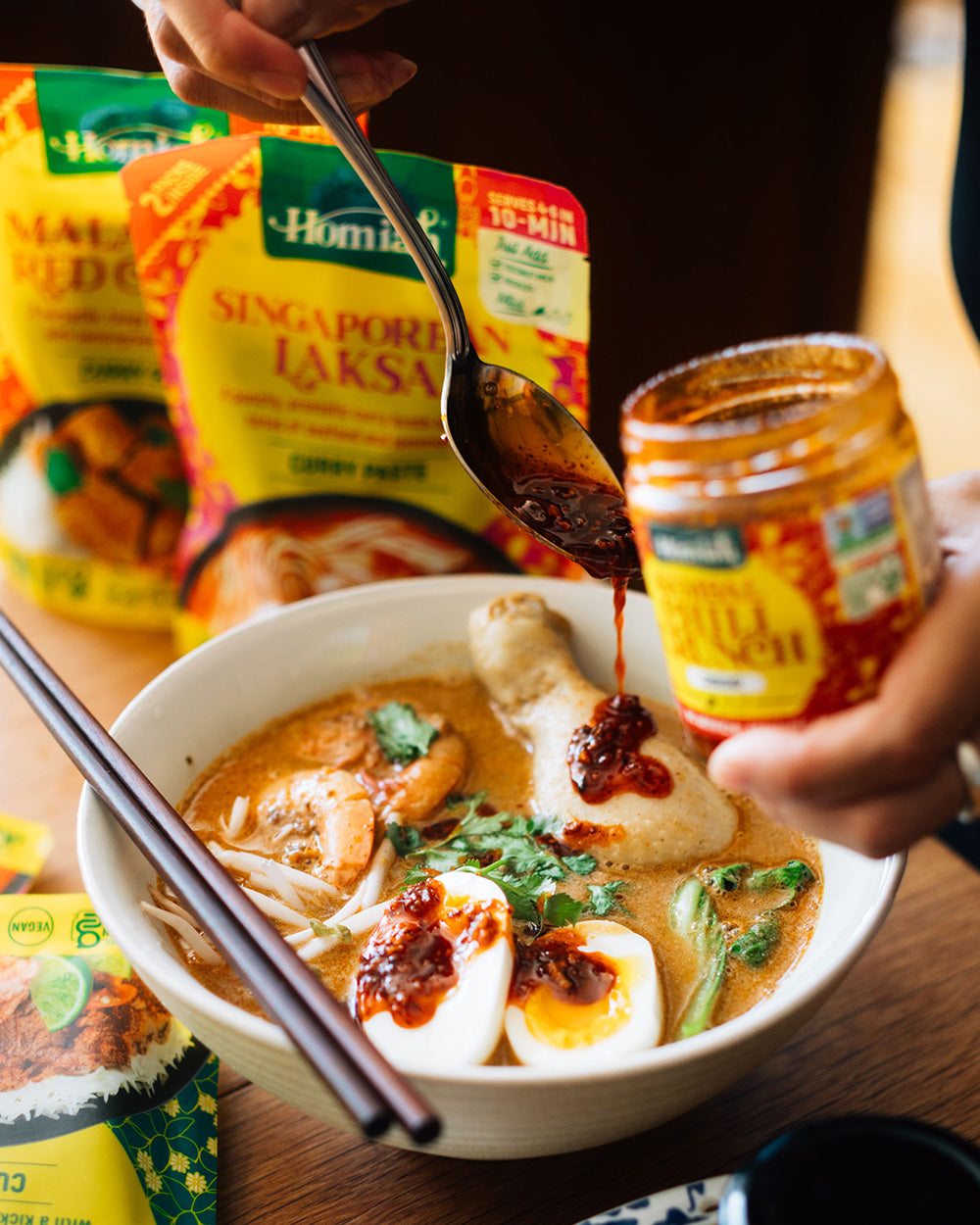 Laksa Curry Paste 4oz (Jar)