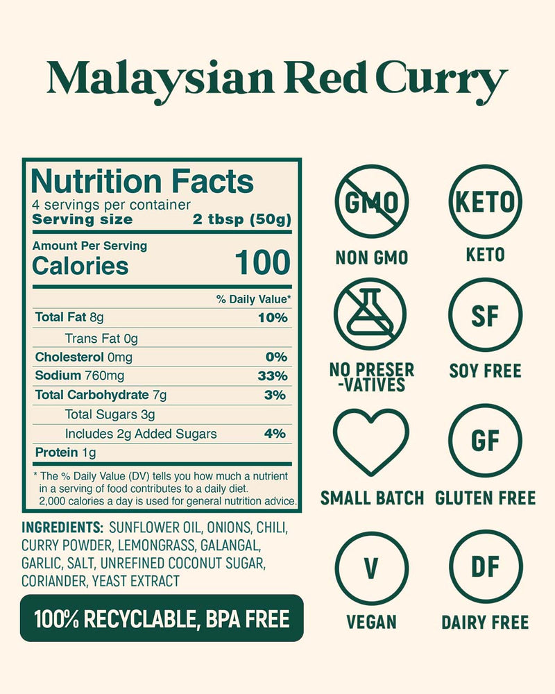 Red Curry Spice Kit - 3 Pack