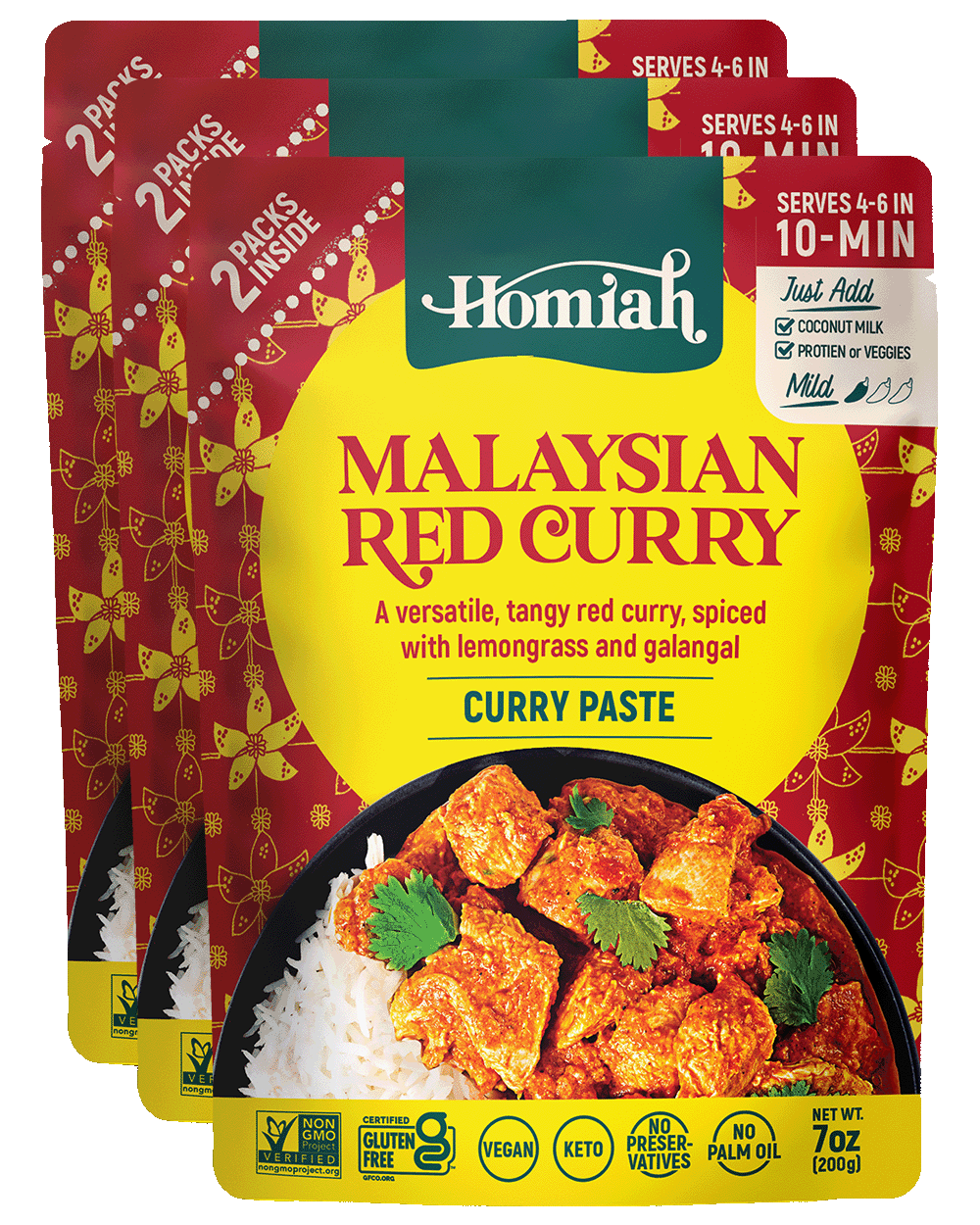 [BUNDLE] Red Curry - 3 Pack
