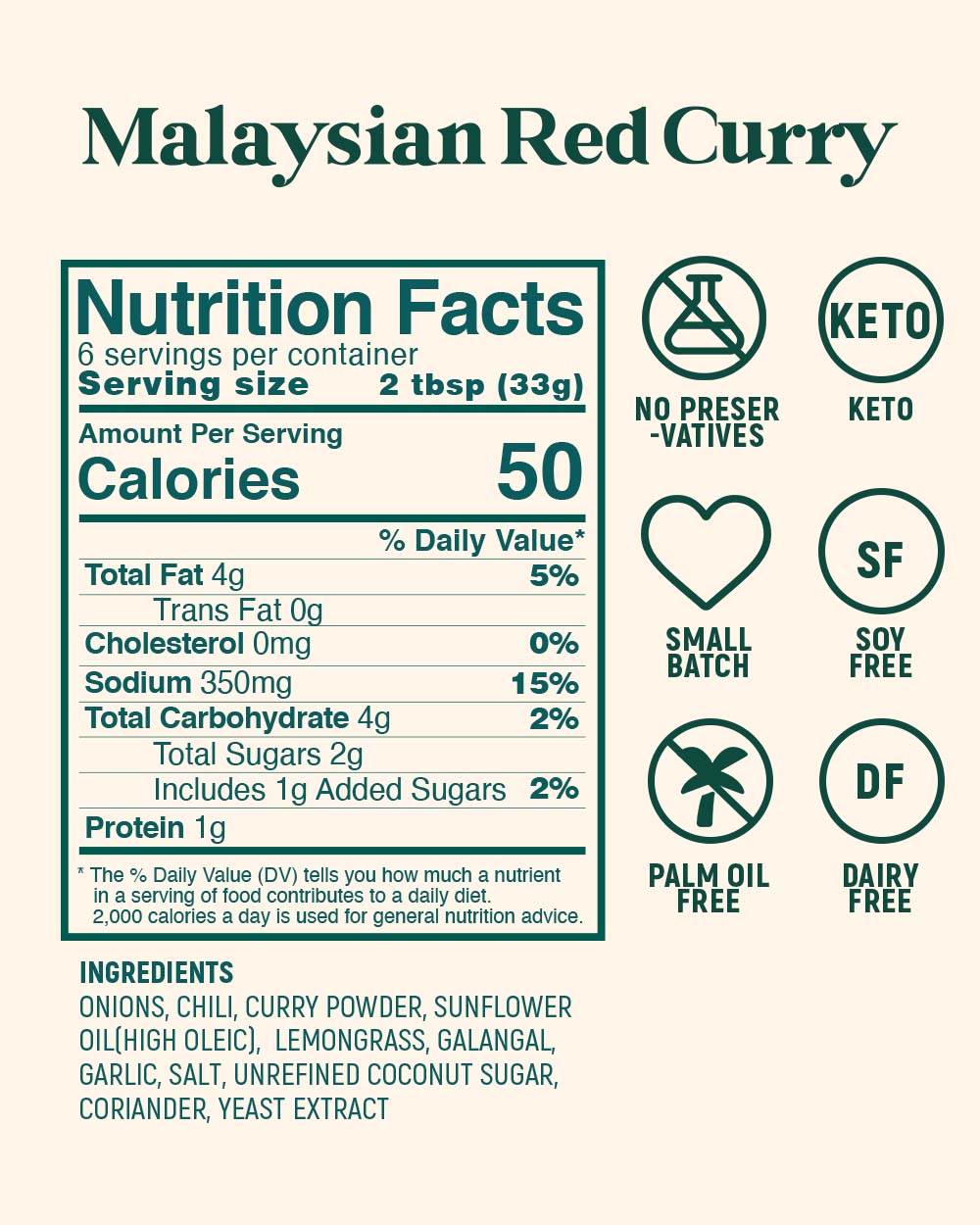 Red Curry Paste 4oz (Jar)