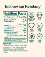 Rendang Curry Paste, 4 oz (Jar)