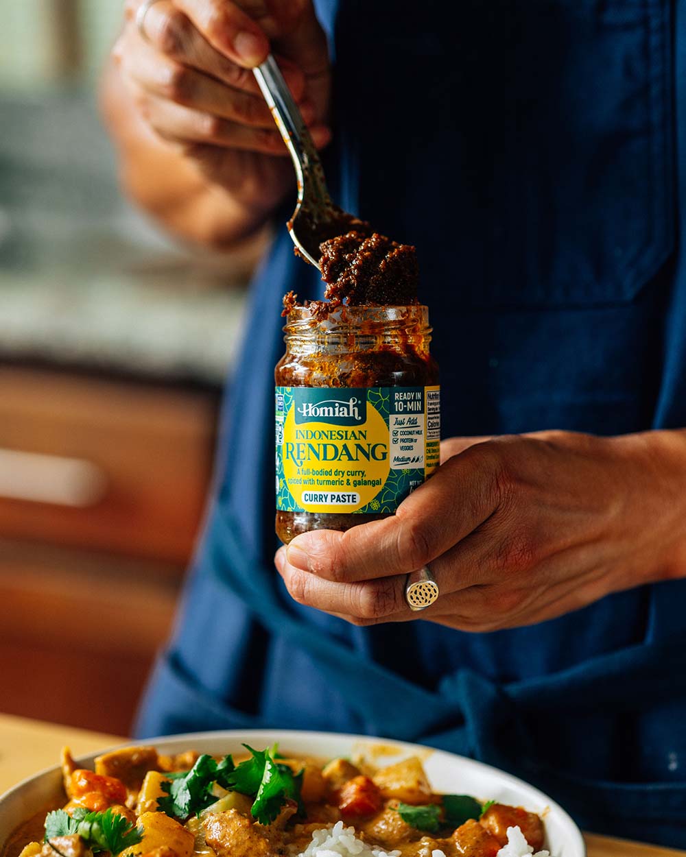 Rendang Curry Paste, 4 oz (Jar)