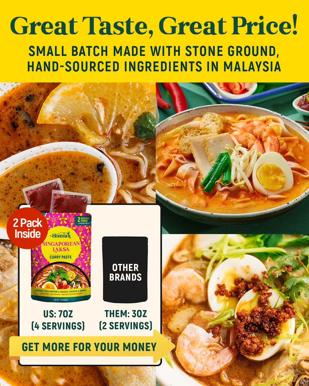 Laksa Spice Kit, 7 oz