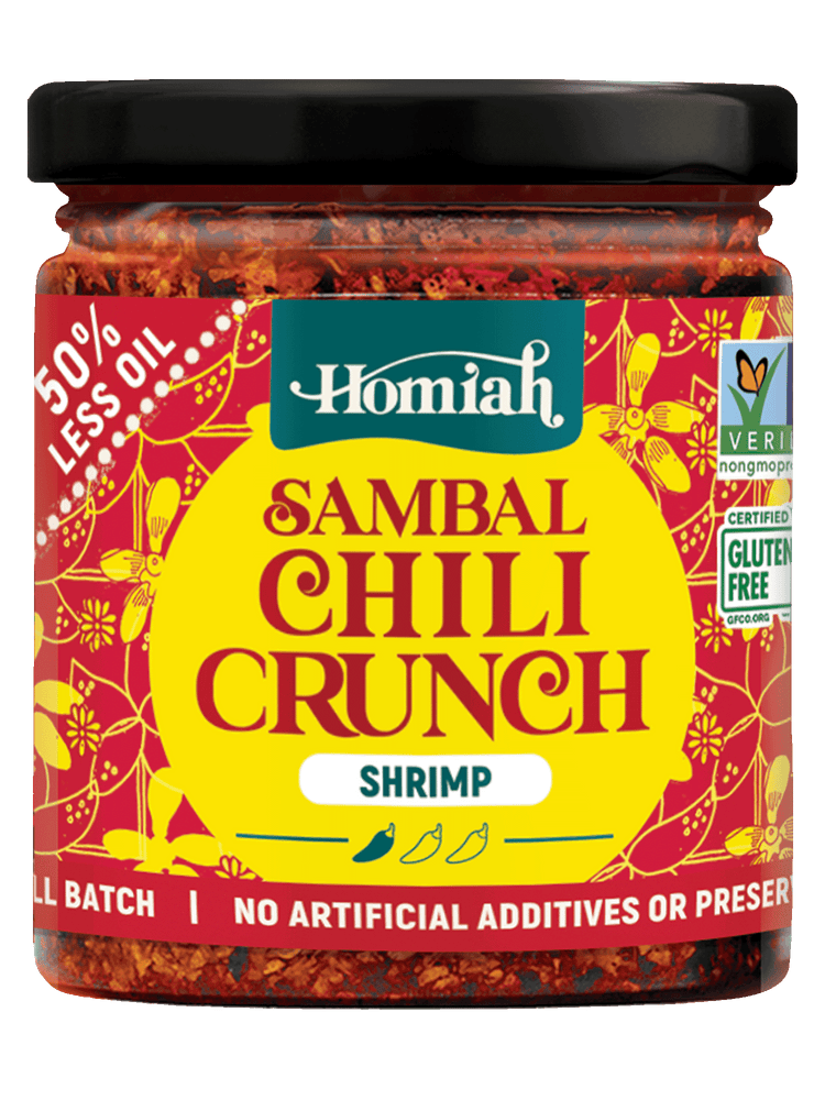 Sambal Chili Crunch, Shrimp