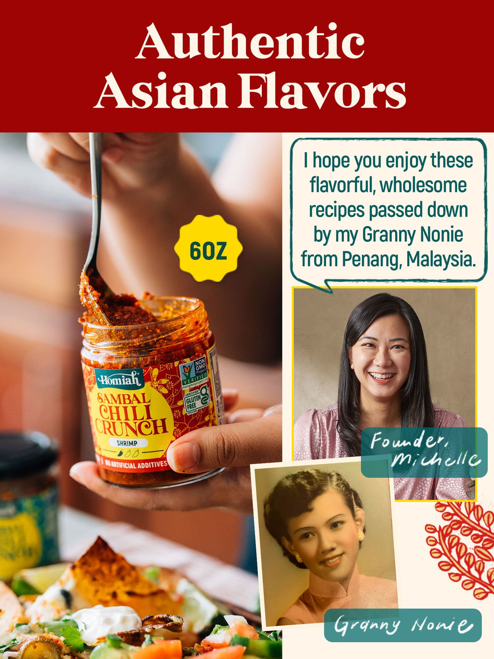 Sambal Chili Crunch, Shrimp