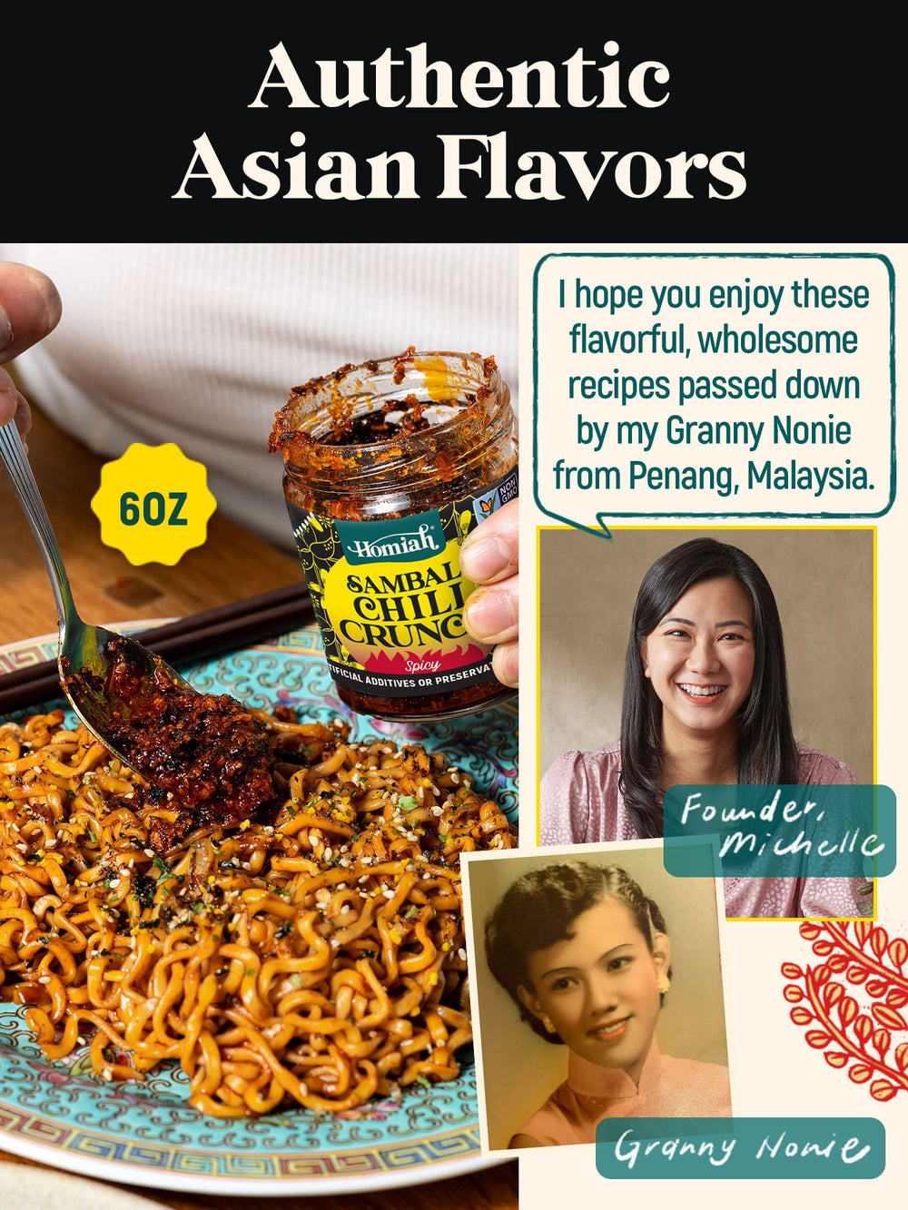 Sambal Chili Crunch, Spicy