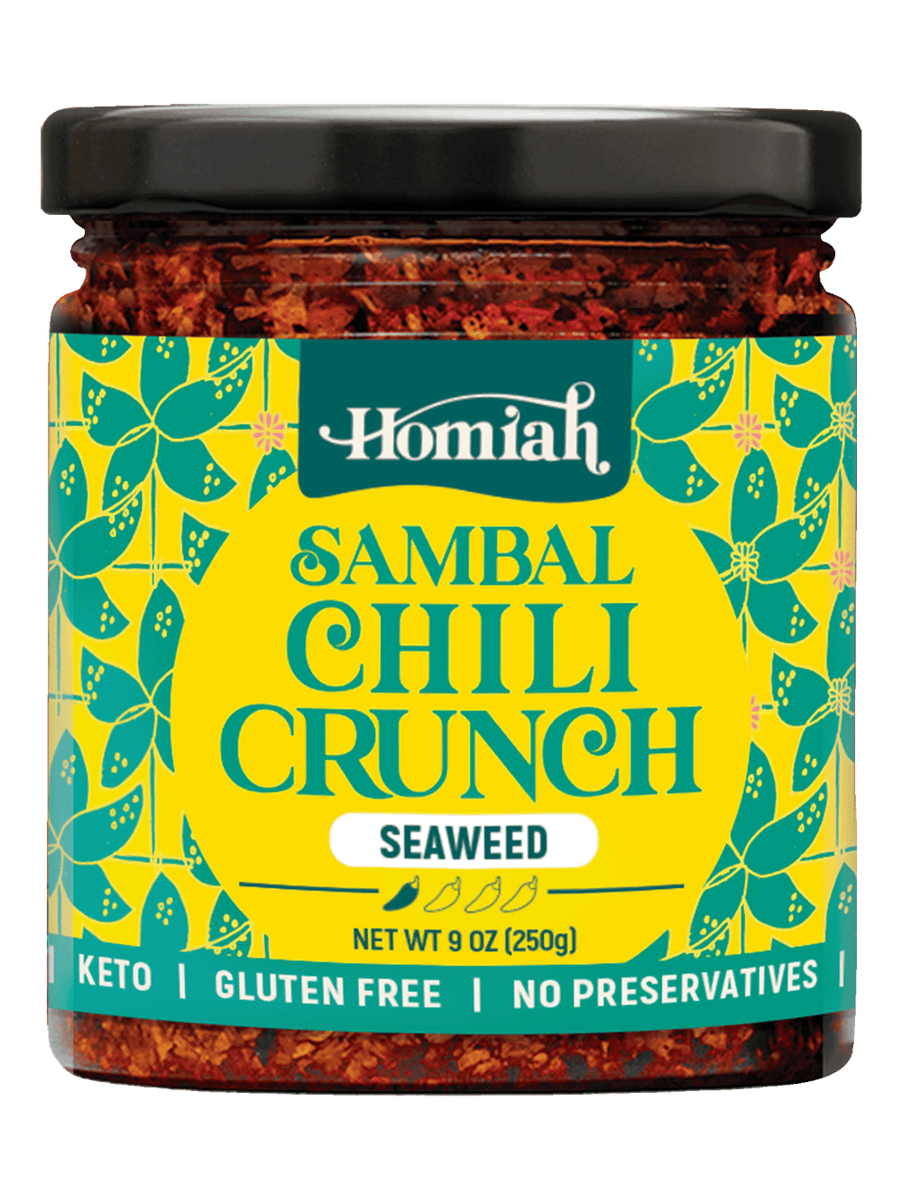 Sambal Chili Crunch, Vegan - 9 oz