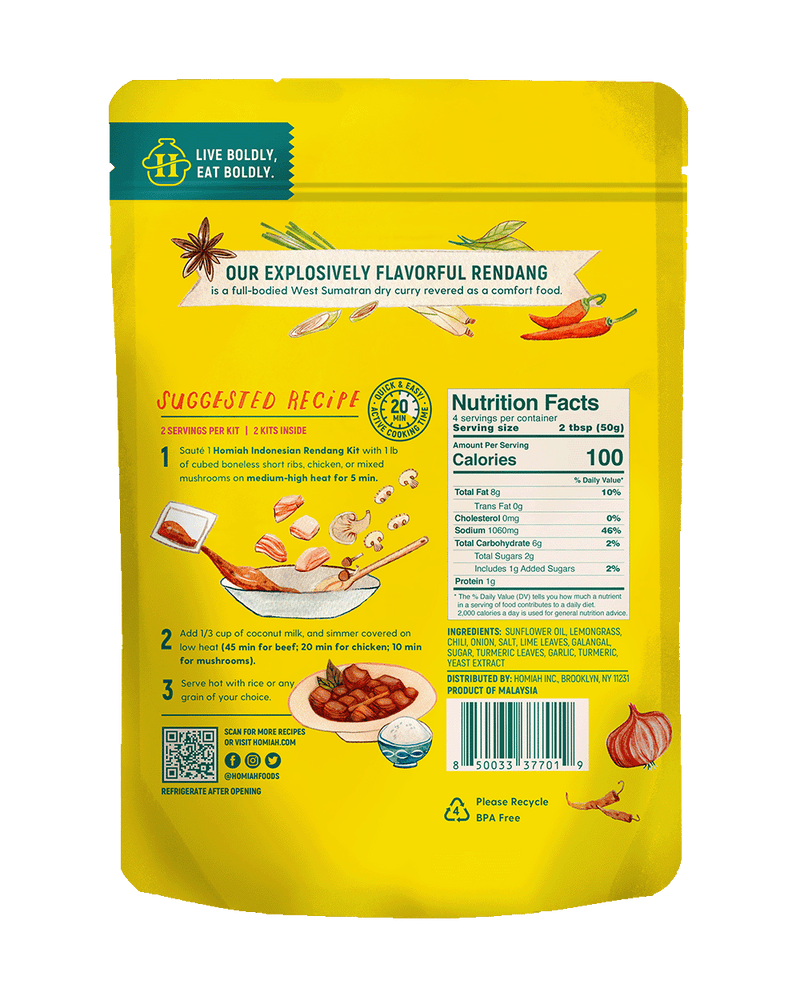 Rendang - 3 Pack [PREKITTED]