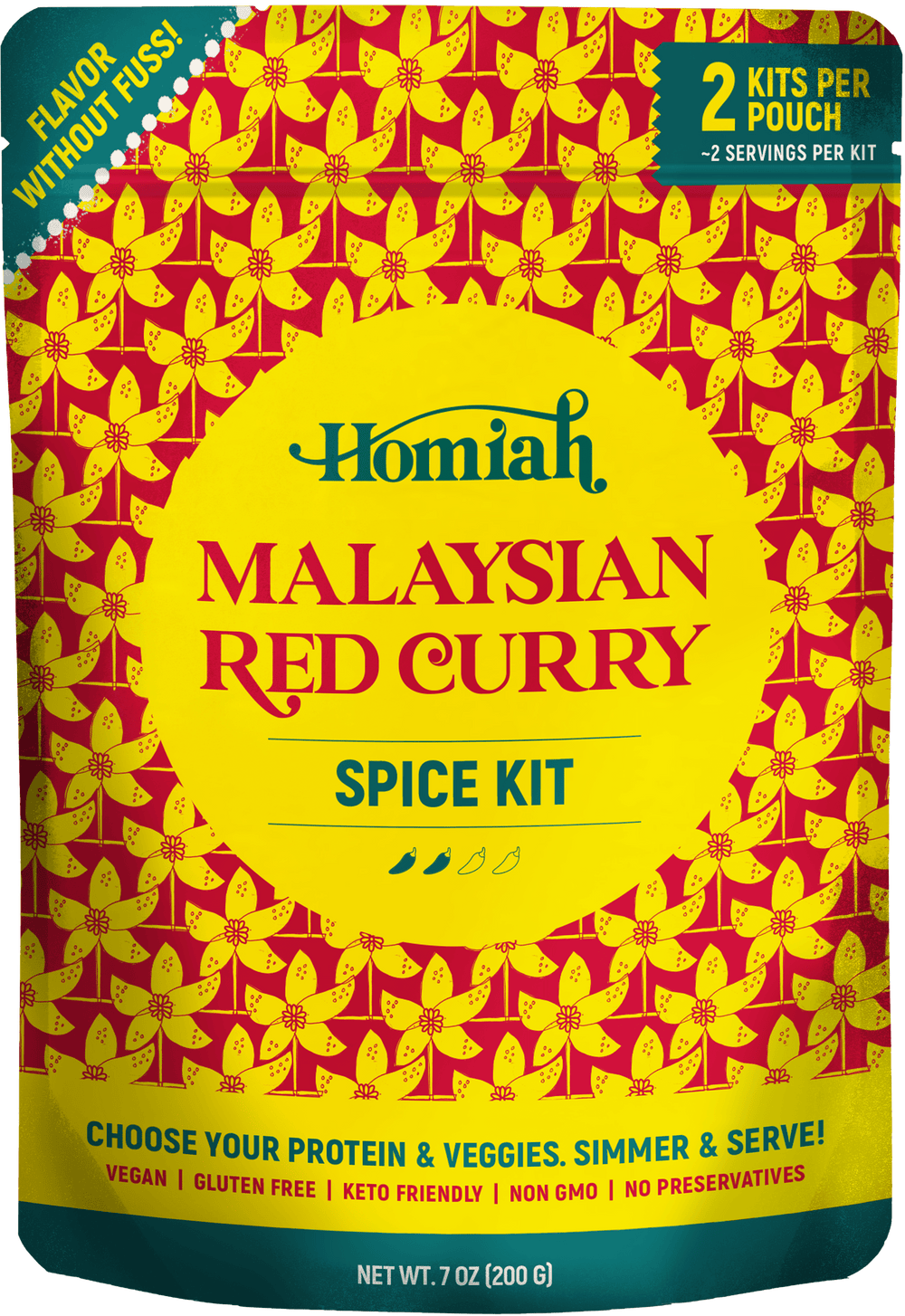 Red Curry Spice Kit, 7 oz